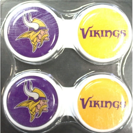 Minnesota Vikings 2 Pack Contact Lens Case