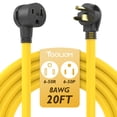thumbnail image 1 of Cable De Extensión Para Soldador Tooliom 8Awg 20 Pies 6-50P A 6-50R Cable De Extensión De Alimentación Resistente Para Máquinas De Soldar Con Aprobación Etl, 1 of 1