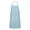 Light Blue Daisy, variant on Lightpink Daisy Flower Linear Pattern Apron-Garden Aprons for Women with Pockets-Cotton Linen Waterproof Kitchen Cooking Gardening Aprons Adjustable for Kitchen,Cooking,BBQ and Salon 33x27 Inch