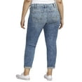 thumbnail image 2 of Silver Jeans Co. Women's Plus Size Boyfriend Mid Rise Slim Leg Jeans, Waist Sizes 12-24, 2 of 4