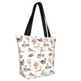 thumbnail image 3 of Kdxio Snake Women Reusable Grocery Bags Foldable Ripstop,Reusable Shopping Bags for Shopping,Gym,Gift, 3 of 8