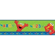 Blue Mountain SS026423 Sesame Street Self-Stick Wall Border - Time to Learn