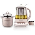 thumbnail image 1 of BUYDEEM K2693 Health Pot, Health-Care Beverage Electric Kettle with Thickened Glass, 9-in-1 Fully Automatic Programmable Brew Cooker, 1.5 L, Pink., 1 of 1