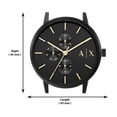 thumbnail image 4 of Armani Exchange Men's Cayde Black Dial Watch - AX2716, 4 of 7