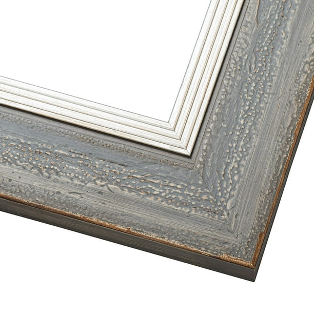 30x40 Frame Grey Real Wood Picture Frame Width 2.75 Inches