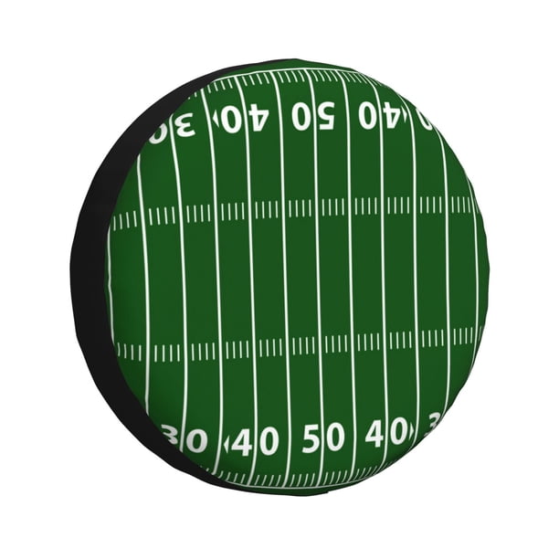 Balery American Football Field1 Cubiertas para Neumáticos - Protector Resistente para Neumáticos de Camioneta, SUV, Remolque, Camper y RV-14 inch