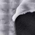 thumbnail image 4 of Mainstays Kids Gray Bubble Fur Area Rug, 8' x 10', 4 of 6