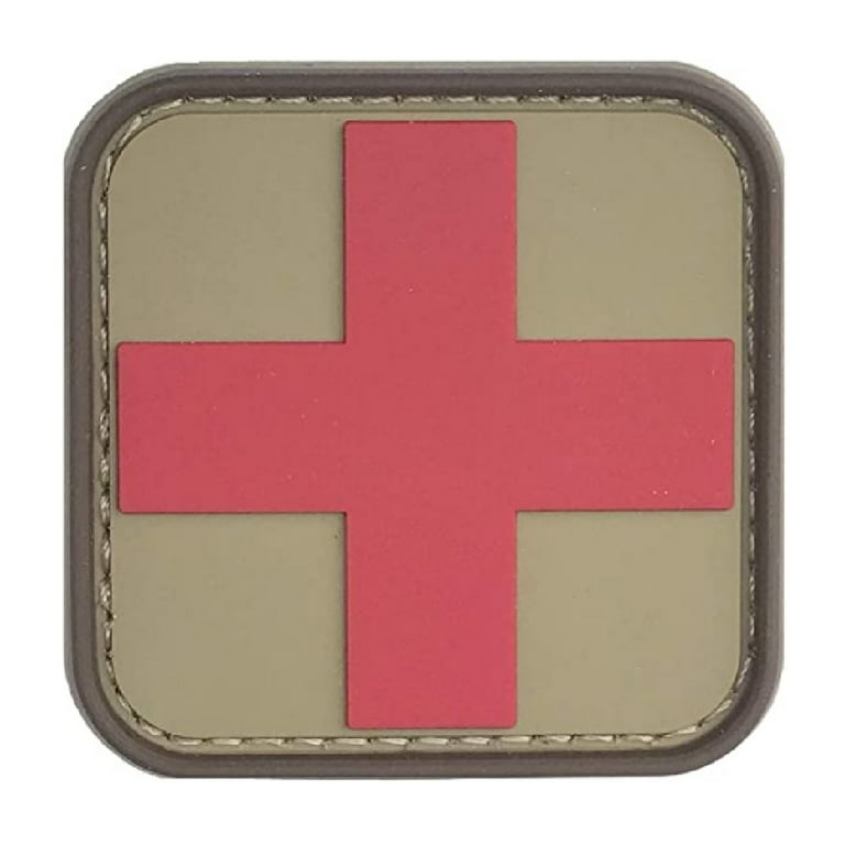 Medic First Aid Morale Patch - Perfect for IFAK Rip Away Pouch, EMT, EMS,  Trauma, Medical, Paramedic, First Response Rescue Kit, Tactical, Combat,  Emergency, Blow Out, EDC Bag (SWAT-Grey) 