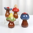 thumbnail image 5 of Guanhe 2Pcs Mushroom Toilet Floor Bolt Caps, Ceramic Toilet Mounting Parts Toilet Bolt Covers Cute Bathroom Decor, Christmas Gifts Funny Gadgets for The Toilet, 5 of 8