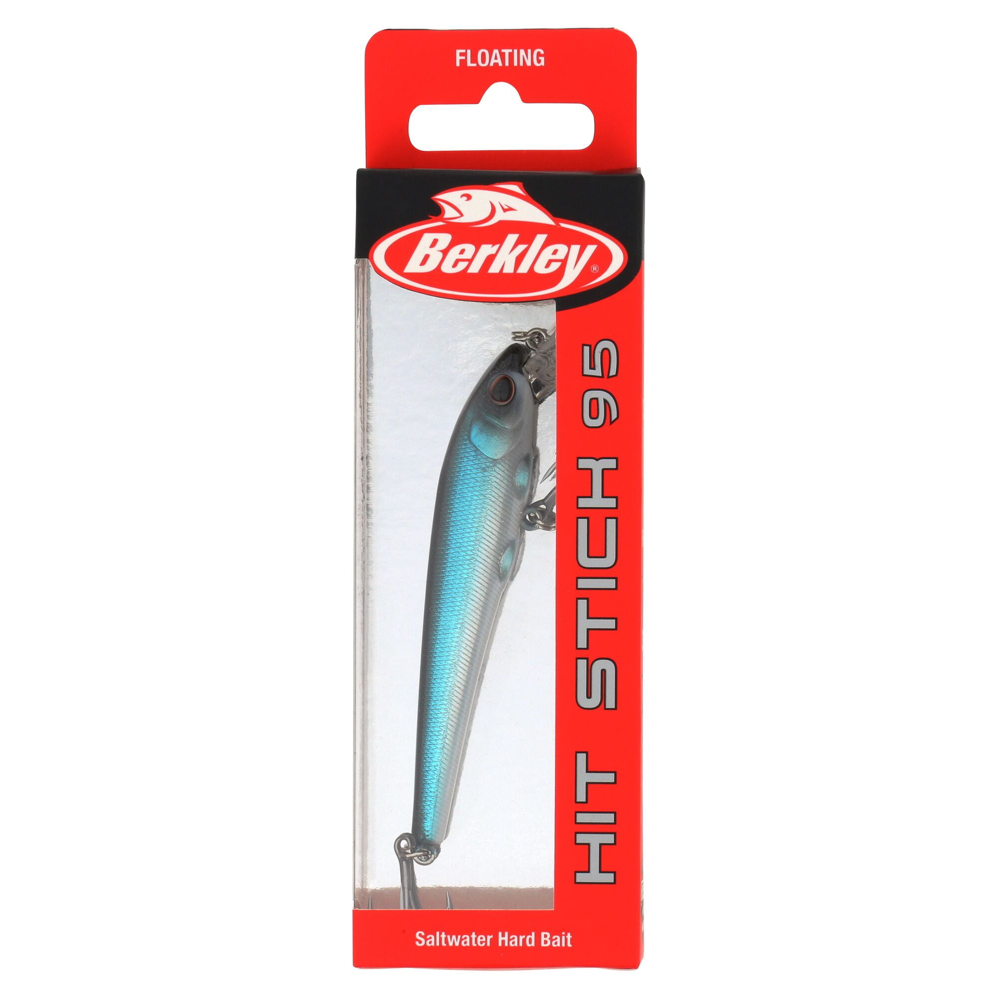 Berkley Hit Stick Saltwater, 3.75 in, Crankbaits, Blue Bullet (1 Count)