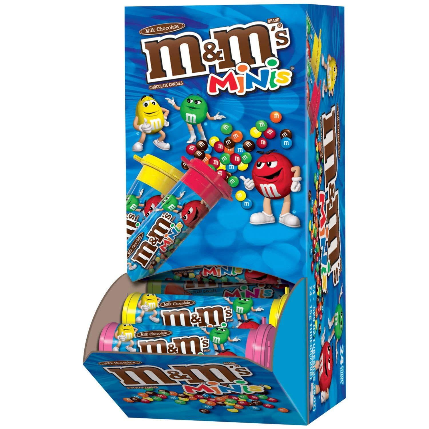 M&M's Mini Tubes (24 Ct)
