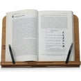 thumbnail image 4 of Document Holder For All Types Of Books, Bamboo Book Stand With Foldable Design And Adjustable Height, Renewable Bamboo Makes It A Stable And Hard-Wearing Reading Companion, 4 of 5