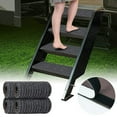 thumbnail image 2 of HLONK4pcs RV Step Covers Camper Step Covers Camper Step Stabilizer Travel Trailer Steps Stair Covers, 2 of 5