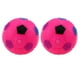 thumbnail image 1 of KAKOWELY 2 pelotas elásticas de plástico de 10 cm para fútbol, con sonido intermitente, rebote y masaje, con pila de botón para niños (color aleatorio)., 1 of 5