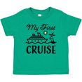 thumbnail image 3 of Inktastic My First Cruise with Cruise Ship and Palm Trees Boys or Girls Baby T-Shirt, 3 of 5