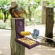 thumbnail image 1 of mfyjkho Comedero de madera para ardillas y aves silvestres, soporte para mazorcas de maíz con bandeja, decoración para jardín al aire libre, 1 unidad, 1 of 2