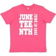 thumbnail image 3 of Inktastic Juneteenth June 19, 1865 Youth T-Shirt, 3 of 5