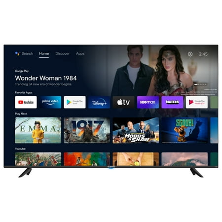 Sceptre Smart 50-inch 4K UHD Google TV with Voice Remote HDR Google Assistant Build-in Chromecast, Machine Black A series 2023