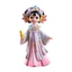 thumbnail image 4 of Estatua de belleza antigua china, artesanía, obra de arte, adorno de resina, escultura de dama de escritorio Rosa, 4 of 9