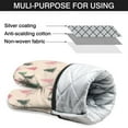 thumbnail image 7 of Cute Oven Mitts,Beige Christmas Tree Pattern Oven Mitt 2-Pack Set,Kitchen Gloves for Oven,Heat Resistant Oven Mitts 7.7"x12", 7 of 7