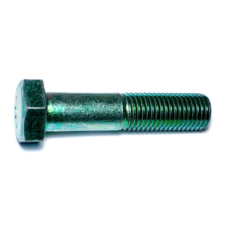 

1 -8 x 4-1/2 Green Rinsed Zinc Grade 5 Hex Cap Screws (7 pcs.)