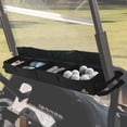 thumbnail image 1 of KNOX Golf Cart Storage Basket with Lid, Portable & Foldable Inner Storage Golf Organizer, Golf Cart Accessory Compatible with Evolution, ICON, Kandi, Yamaha, EZGO, Club Car, No Drilling Required, 1 of 7