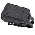 thumbnail image 4 of Mochila de viaje ligera y de gran capacidad para ordenadores portátiles: mochila impermeable de polietileno de color gris oscuro, 4 of 8