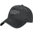 thumbnail image 2 of Baseball Cap Women Sober Enough to Operate A Forklift Ball Cap for Women Retro Caps, 2 of 7