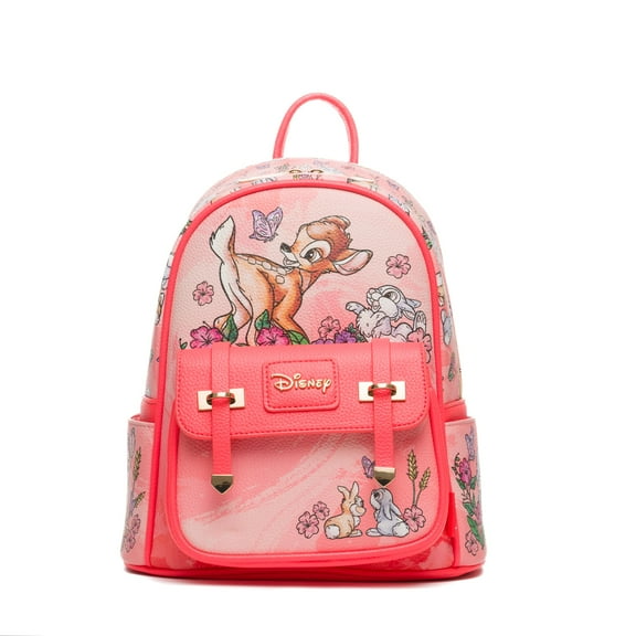 Disney's Bambi and Thumper WondaPop 11" Vegan Leather Fashion Mini Backpack