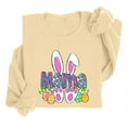 thumbnail image 1 of EGNMCR Easter T-Shirt Imprimé pour Femmes T-Shirts Graphiques pour Femmes T-Shirts pour Femmes T-Shirt à Col Rond pour Femmes Haut à Manches Longues Imprimé Easter Chandails T-Shirt pour Femmes, 1 of 4