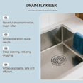 thumbnail image 3 of Drain Fly Killer - Powerful Pipe Cleaning Solution With Sodium Hydroxide Aluminum Powder, Eliminates Flies, Decomposes Blockages, Removes Odors, 3 of 4