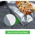 thumbnail image 2 of 100 Pint 11x16" Embossed BPA Free Vacuum Sealer Bags Healthy Food Storage Bags Unbranded, 2 of 6