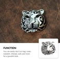 thumbnail image 2 of LITINKIMI 1Pack Brooch Pin Tiger Head Shaped Rhinestone For Suit Accessory, 2 of 8