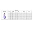 thumbnail image 4 of Princess Dress Costume Purple Princess Ball Gown Halloween Party Dress up for 3-12Y, 4 of 7