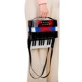 thumbnail image 4 of Mini Accordion Kids Juguete de instrumentos musicales para principiantes aficionados Negro CUTICAT acordeón de niños, 4 of 8
