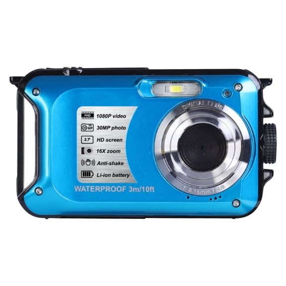 Mrzvby Gifts for Women Clearance!30 Megapixel Digital Camera.7inch Screen Take Pictures And Videos. And Antishake 16X Digital Zoom Intelligent Focusing Cameras