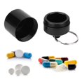 thumbnail image 3 of 2 Pcs Pill Container Oxidation Coloring Black Aluminum Alloy Pill Box Storage Container, 3 of 3