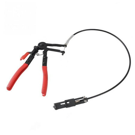 

OUNONA Durable Hose Clamp Pliers Auto Repair Tool Swivel Flat Band for Removal and Installation
