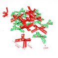 thumbnail image 4 of Mini lazos para árbol de Navidad, accesorios de decoración para boda, fiesta de cumpleaños, regalo para el hogar, 50/100 piezas, 4 of 4