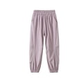 thumbnail image 5 of zbxnLI Kid's Casual Pants Elastic Waist Athletic Joggers Trousers Outdoor Lightweight Baggy Sports Pants with Pockets, 5 of 7