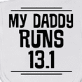 thumbnail image 3 of Inktastic My Daddy Runs Half Marathon Baby Burp Cloth, 3 of 3