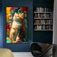 thumbnail image 4 of Pintura de diamante 5D DIY Kit de gato de taladro redondo completo Artesanía de decoración del hogar (A7457) Hugtrwg Para estrenar, 4 of 9