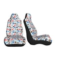 thumbnail image 3 of Pofeuu Sport Items Print Automotive Car Seat Covers Flat Cloth Full Set Seat Covers,Car Seat Covers front seats for Cars Trucks and SUVs-1, 3 of 9