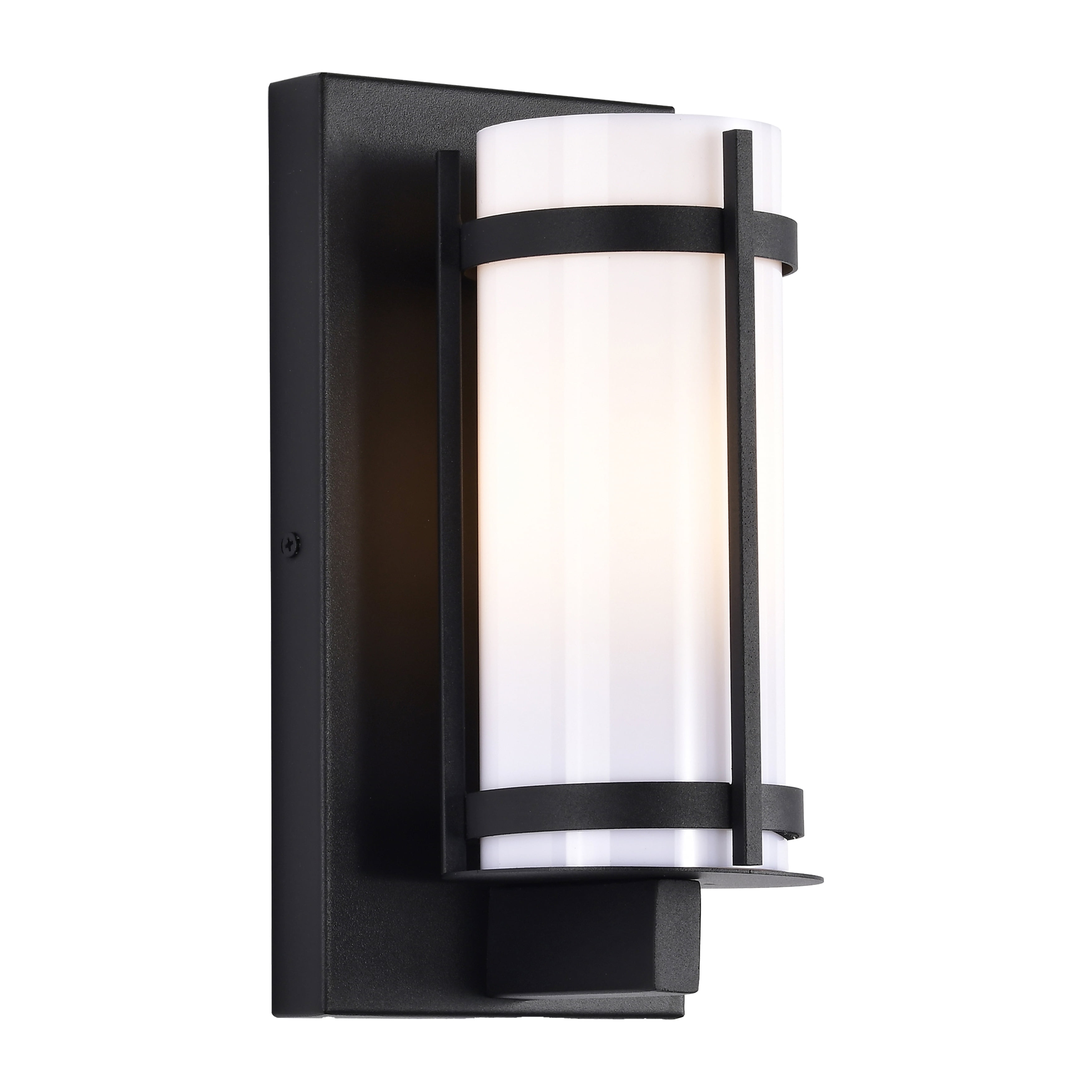 ASHOP Modern Outdoor Wall Light Fixtures with Acrylic Shade for Exterior House Garage Patio