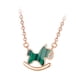 thumbnail image 2 of Collar con Colgante en forma de caballo jinwen Verde 40 cm, 2 of 8