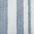 thumbnail image 3 of Madison Park Spa Cotton Reversible Bath Rug 24x72", Blue, 3 of 5