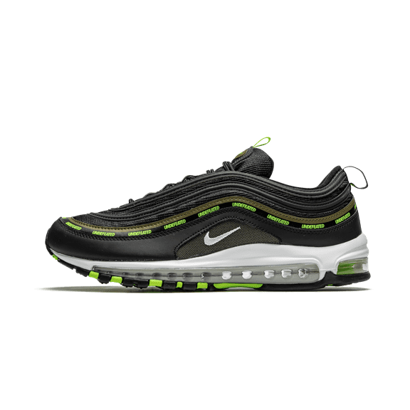 NIKE MENS Air Max 97 "Undefeated - Black Volt" DC4830 001 from Stadium Goods