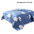 thumbnail image 3 of BiFandian Cloud Print Lightweight Summer Quilt, Soft Breathable All Season Printed Bed Comforter with Neat Stitched Edges, Washable Cooling Blanket for Bedroom Guest Room Daily Bedding Use, 3 of 9