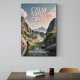 thumbnail image 6 of Motivational Poster Machu Picchu Zen Inspirational Quote Calm Mind, Open Heart Meditation Yoga Wall Art for Bedroom Living Room Office Canvas Poster, 6 of 8