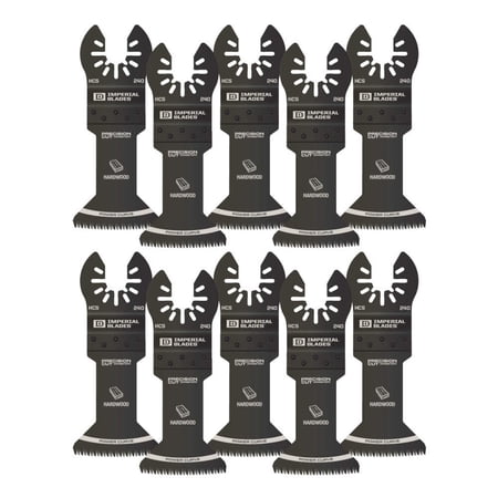 UPC: 0819846018175 | Imperial Blades ONE FIT 1-3/4 In. Japanese Tooth Power Curve Hardwood Blade (10-Pack)